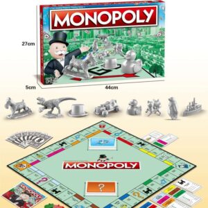 Monopoly Classic Board Game – Family Fun for All Ages