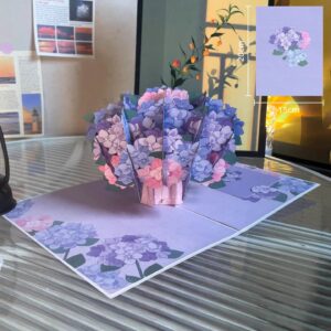 Floral Heart Pop-Up Card