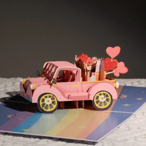 Love Truck Pop-Up Card